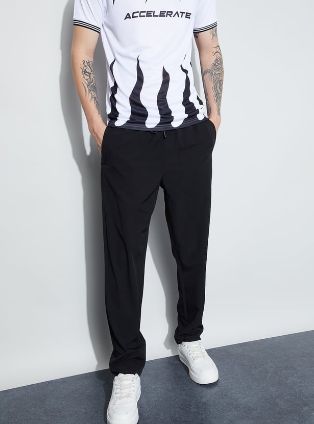 FAME FOREVER ACTIVE Solid Track Pants