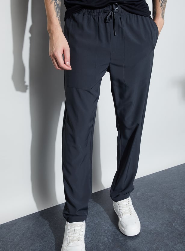 FAME FOREVER ACTIVE Solid Track Pants