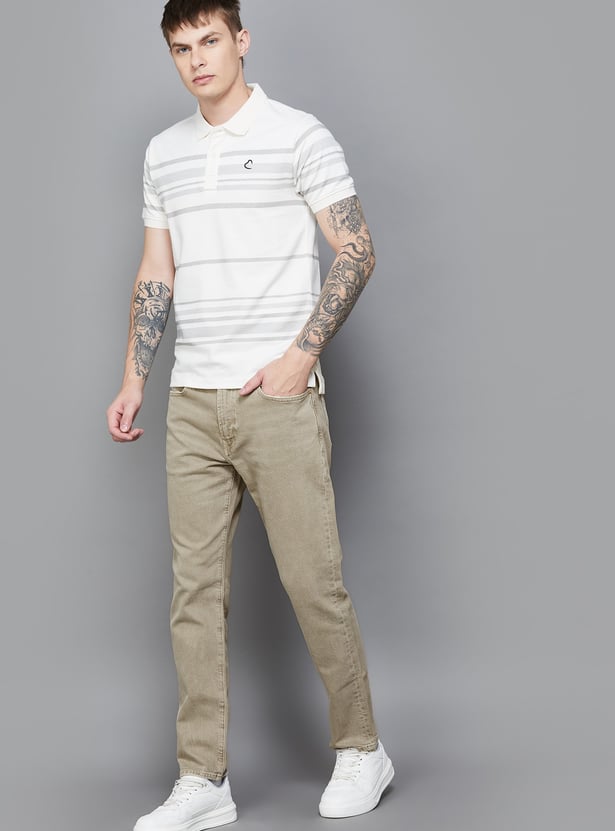 AMERICAN EAGLE Washed Regular Fit Jeans
