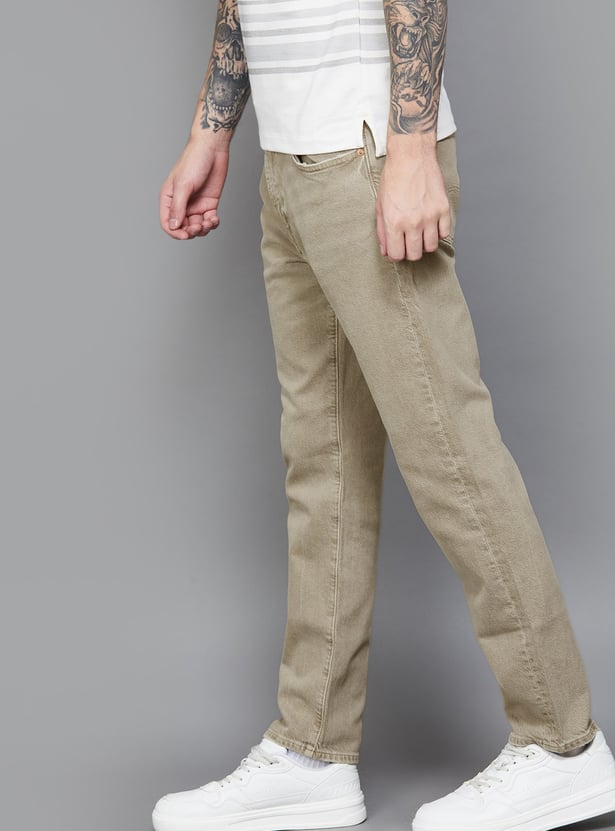 AMERICAN EAGLE Washed Regular Fit Jeans