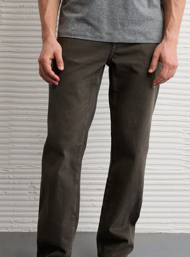 AMERICAN EAGLE EasyFlex Washed Regular Fit Jeans
