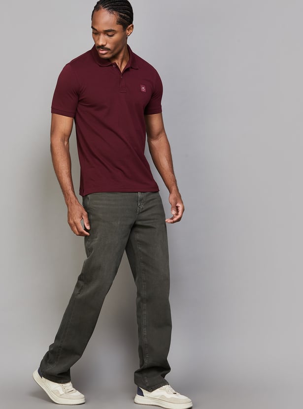 AMERICAN EAGLE EasyFlex Washed Regular Fit Jeans