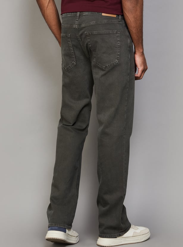 AMERICAN EAGLE EasyFlex Washed Regular Fit Jeans