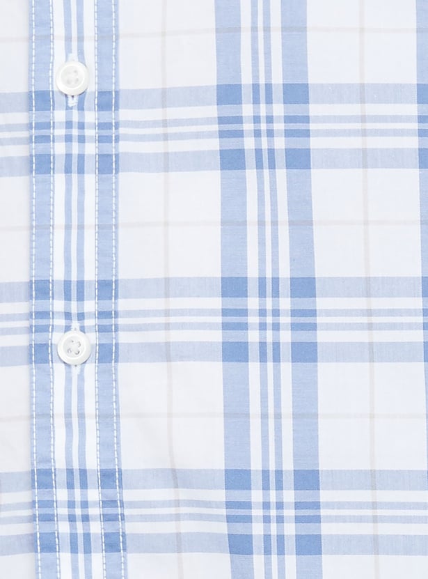 AMERICAN EAGLE Checked Regular Fit Shirt