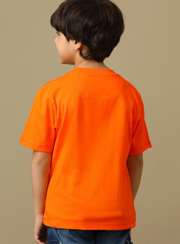 KIDSVILLE Boys Goku Graphic Print T-shirt