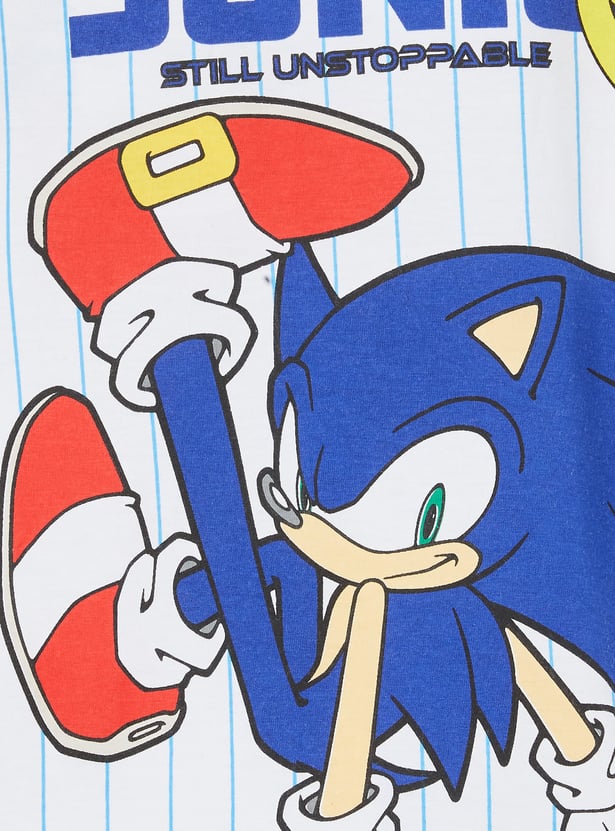 KIDSVILLE Boys Sonic The Hedgehog T-shirt