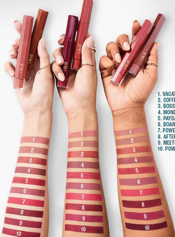 LAKME 9to5 Hya Matte Liquid Lipstick - Pro Pink - 5.3ml