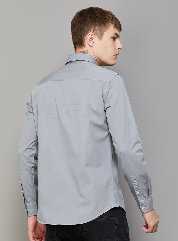 US POLO ASSN Solid Regular Fit Shirt