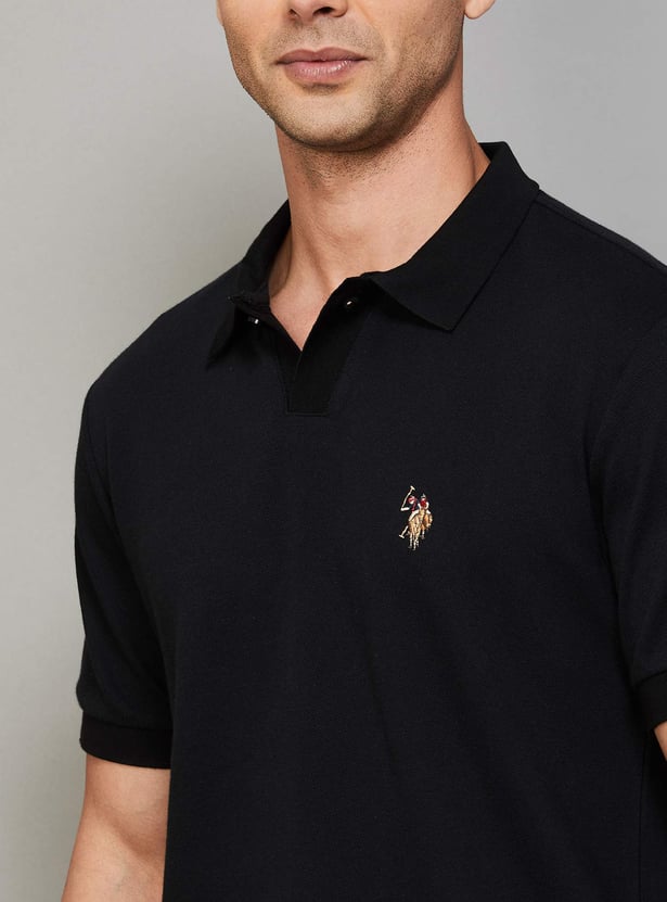 US POLO ASSN Solid Polo T-shirt
