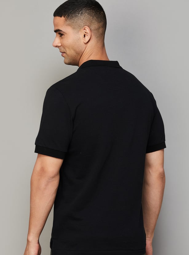US POLO ASSN Solid Polo T-shirt