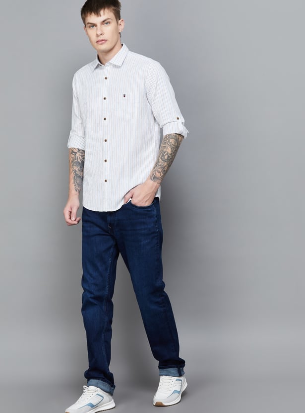 LP JEANS Striped Slim Fit Shirt