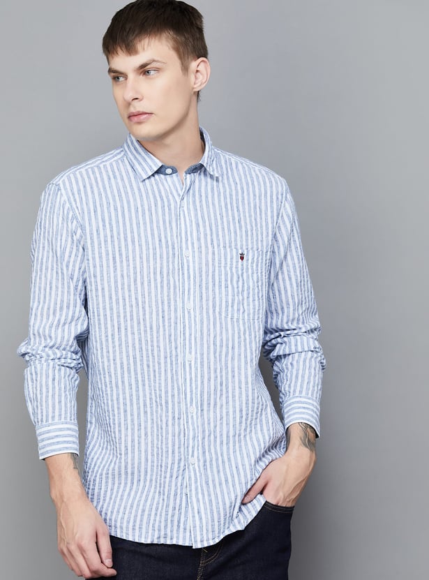 LP JEANS Striped Slim Fit Shirt