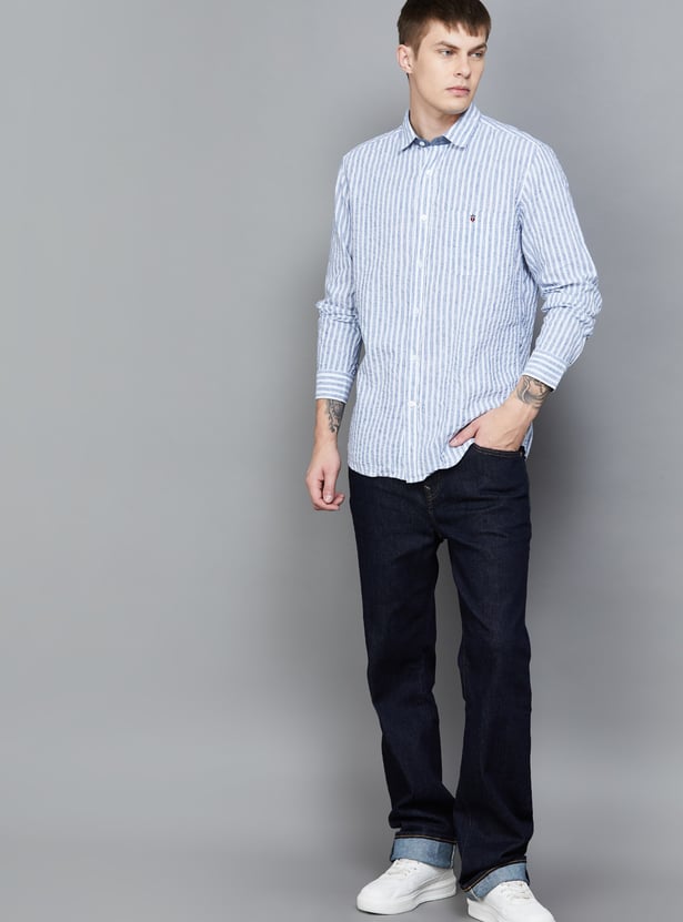 LP JEANS Striped Slim Fit Shirt