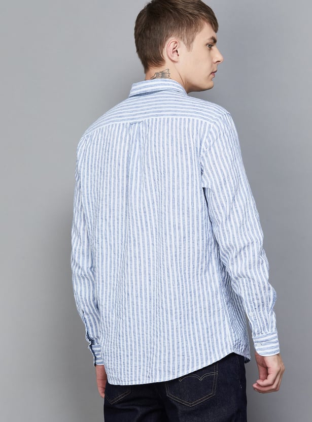 LP JEANS Striped Slim Fit Shirt