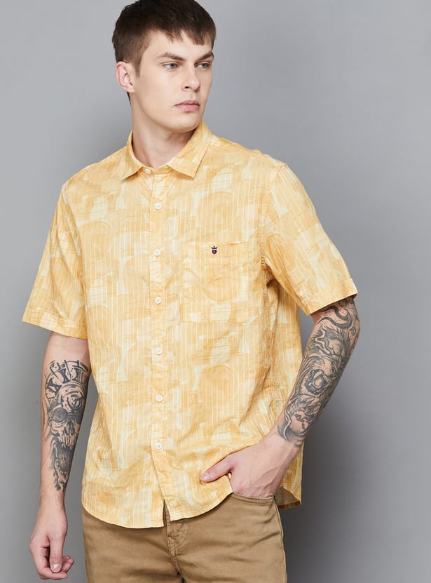 LP JEANS Printed Regular Fit Shirt