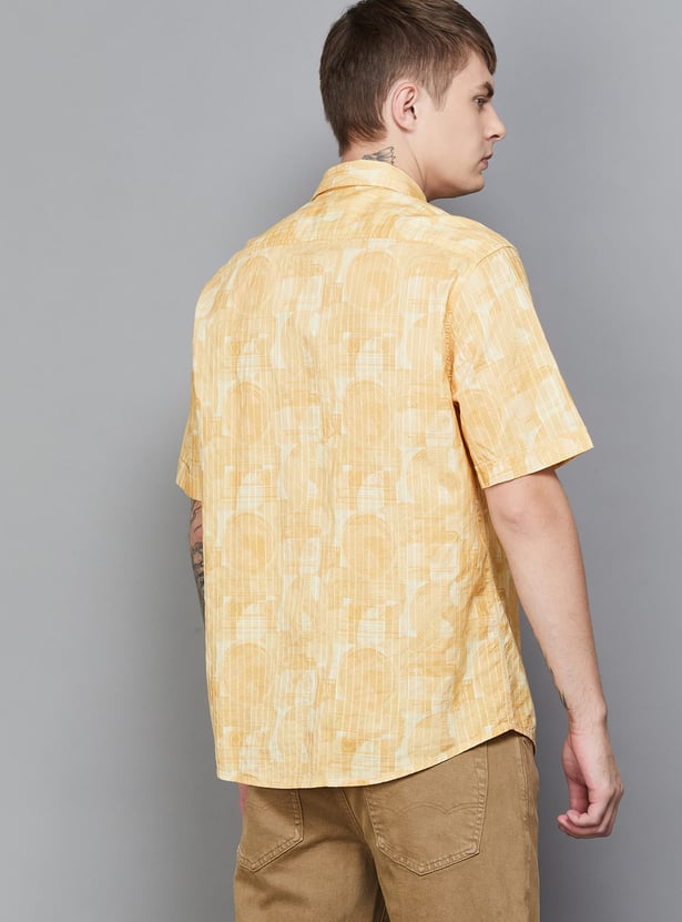 LP JEANS Printed Regular Fit Shirt