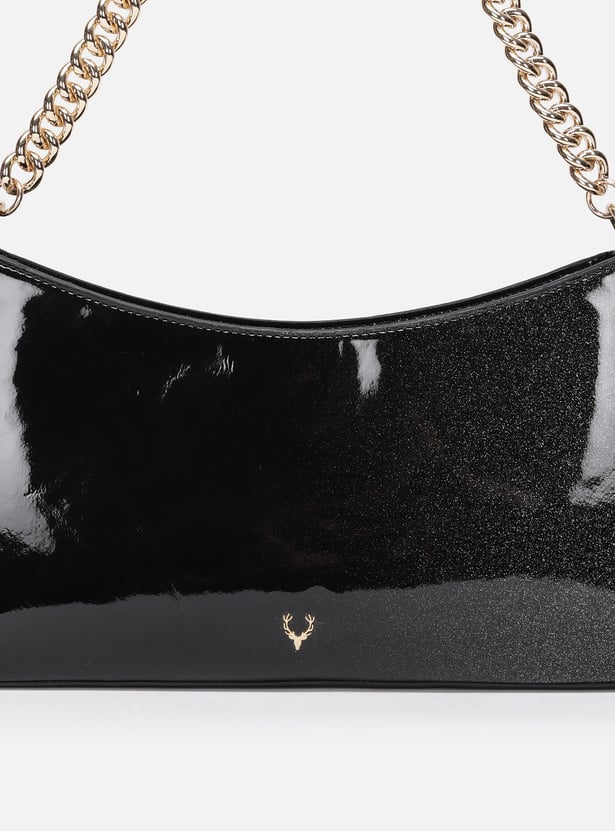 ALLEN SOLLY Textured Shoulder Bag