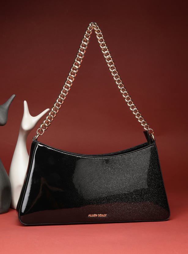 ALLEN SOLLY Textured Shoulder Bag