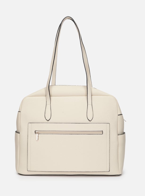 ALLEN SOLLY Floral Print Laptop Bag