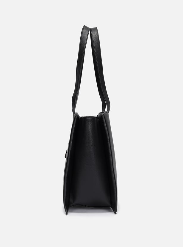 ALLEN SOLLY Solid Laptop Bag