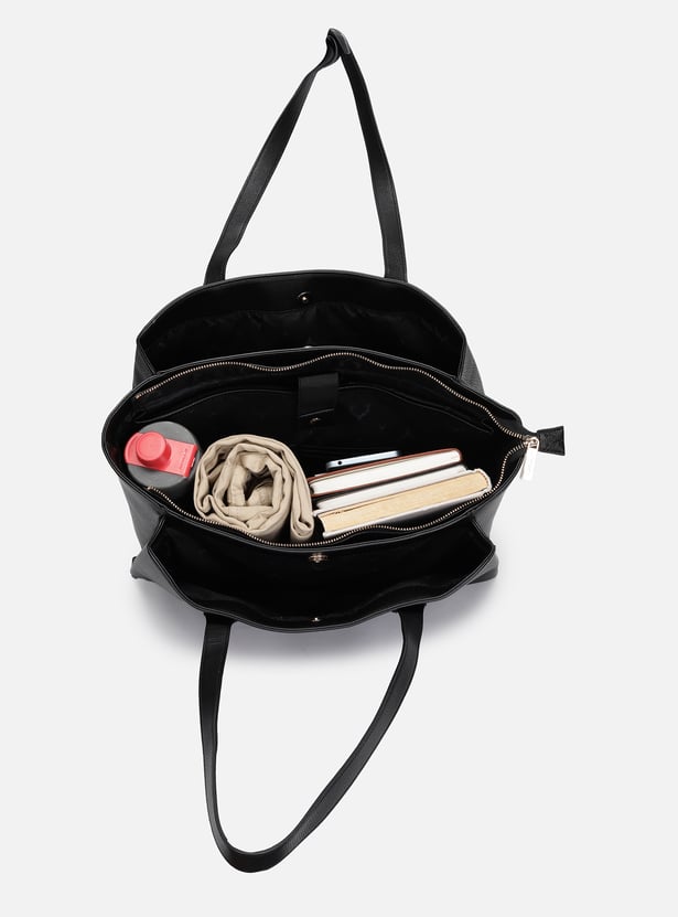 ALLEN SOLLY Solid Laptop Bag