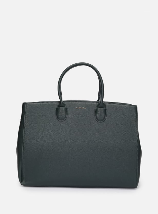 ALLEN SOLLY Solid Laptop Bag
