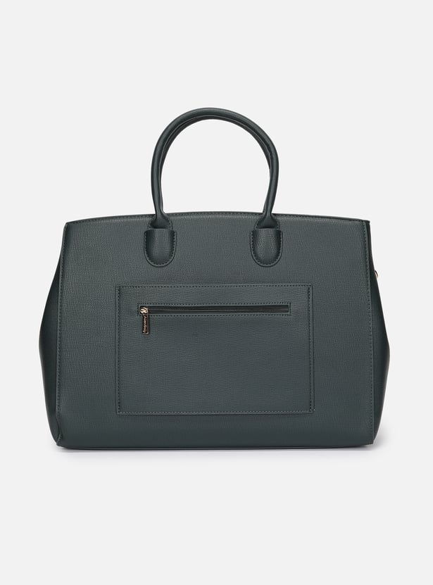 ALLEN SOLLY Solid Laptop Bag