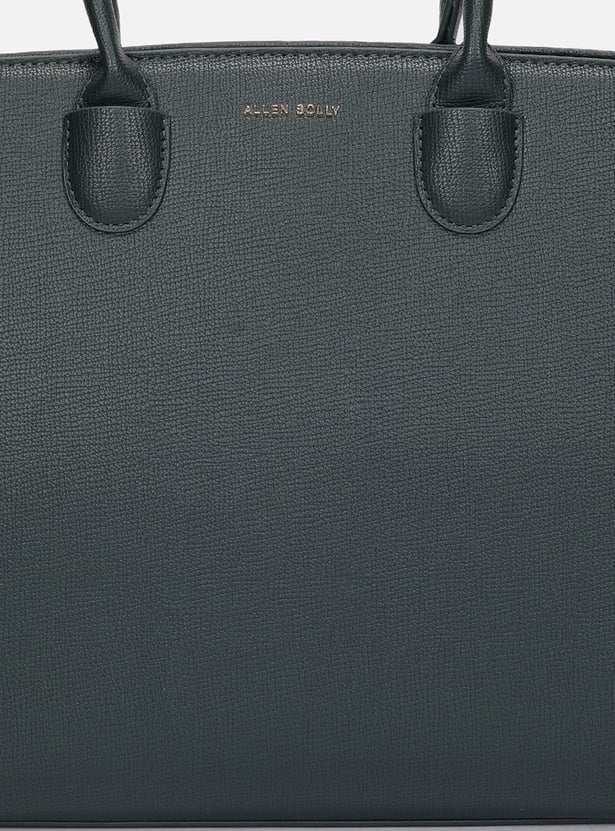ALLEN SOLLY Solid Laptop Bag