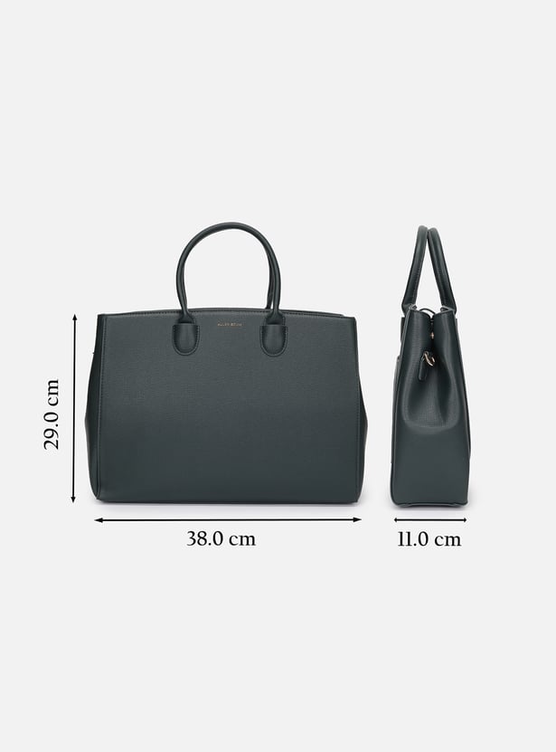 ALLEN SOLLY Solid Laptop Bag