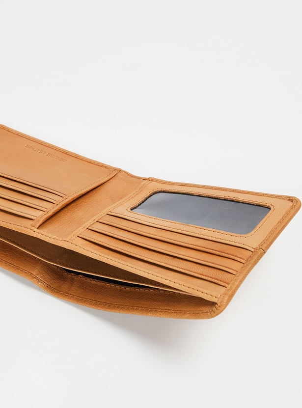 ALLEN SOLLY Textured Bi-Fold Wallet