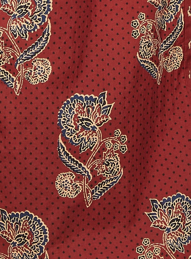 MELANGE Printed Straight Kurta