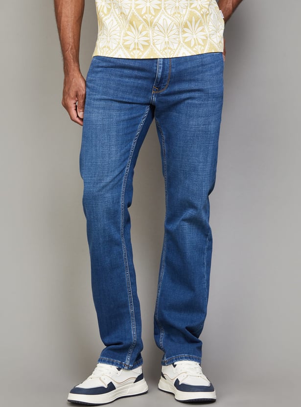 LP JEANS Solid Regular Straight Jeans