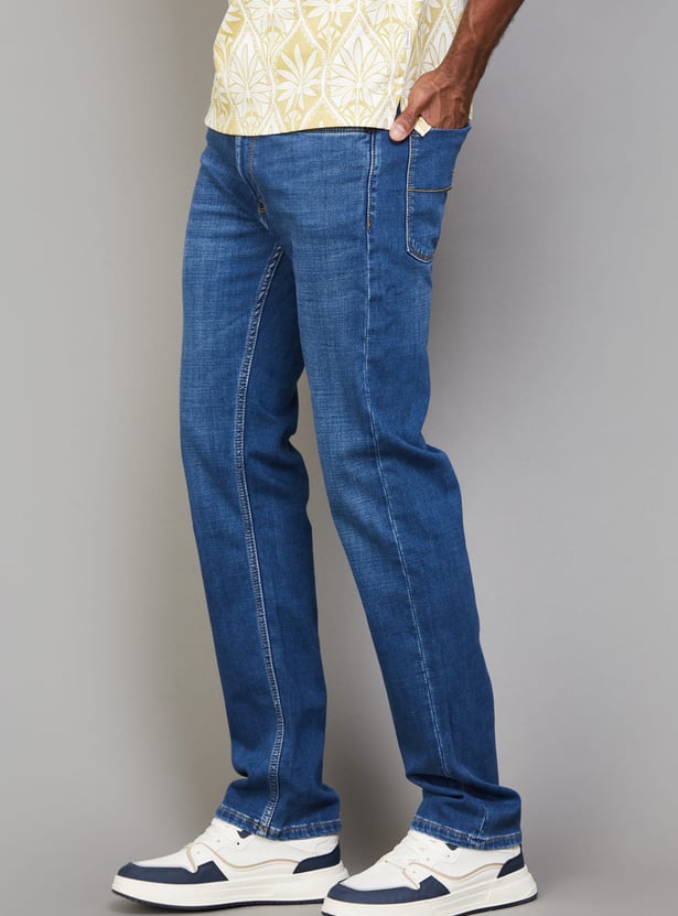 LP JEANS Solid Regular Straight Jeans