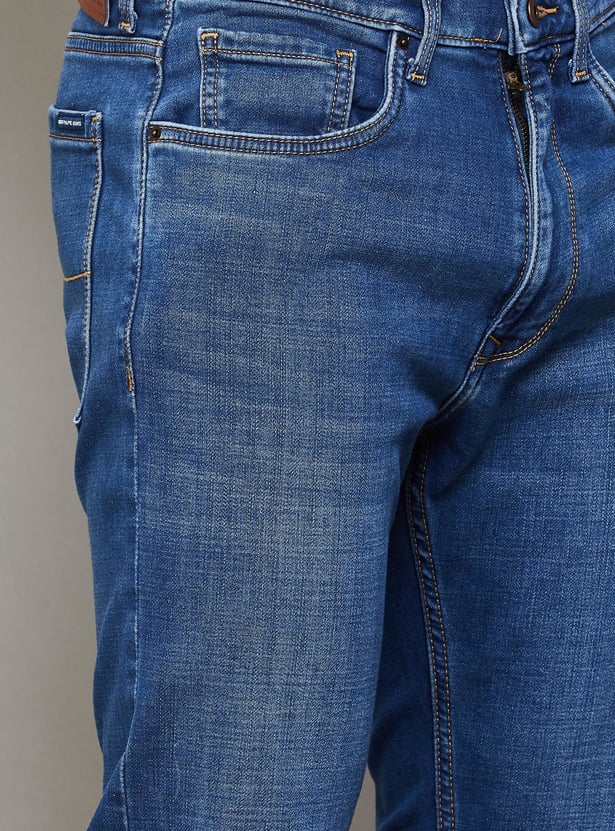 LP JEANS Solid Regular Straight Jeans