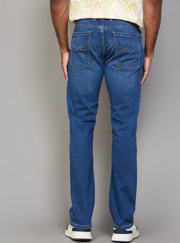 LP JEANS Solid Regular Straight Jeans