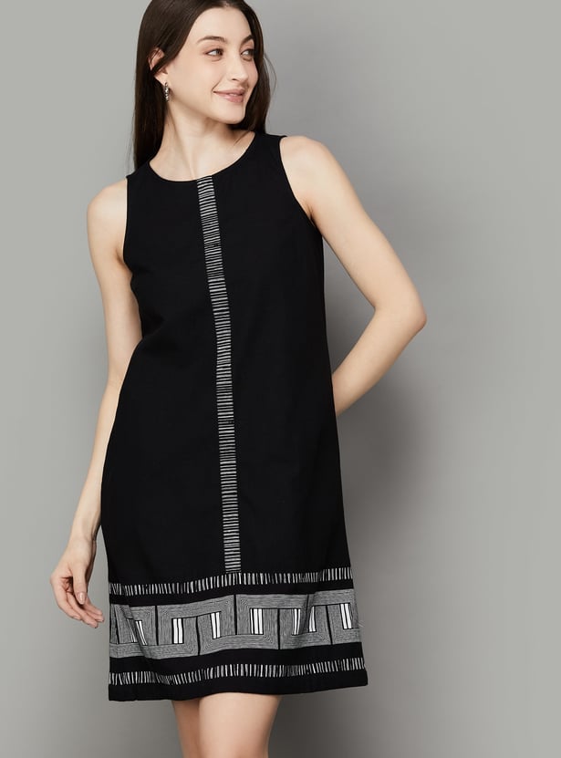 AND Printed Mini Dress