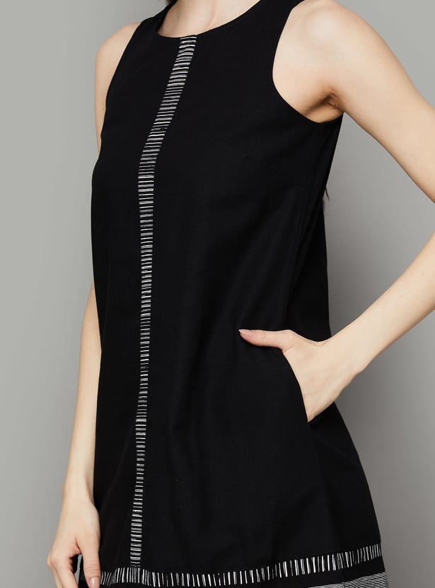 AND Printed Mini Dress