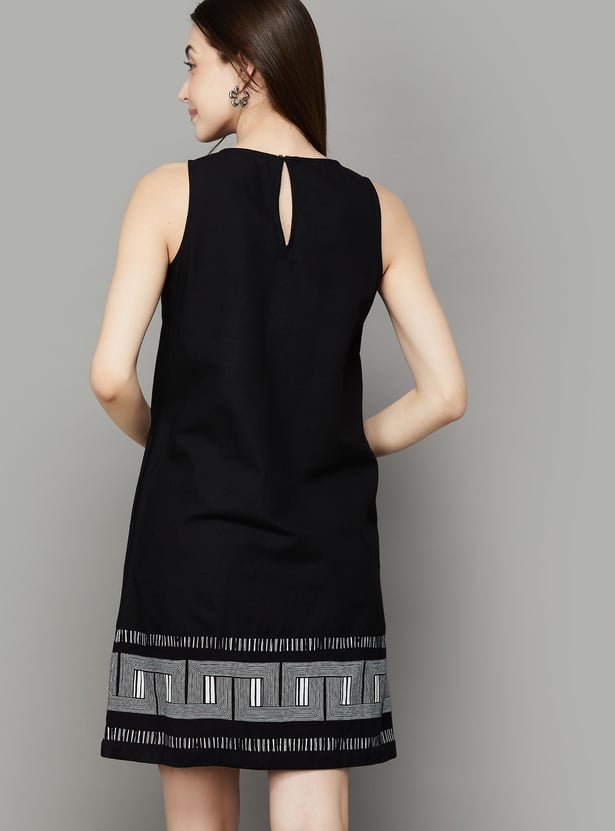 AND Printed Mini Dress