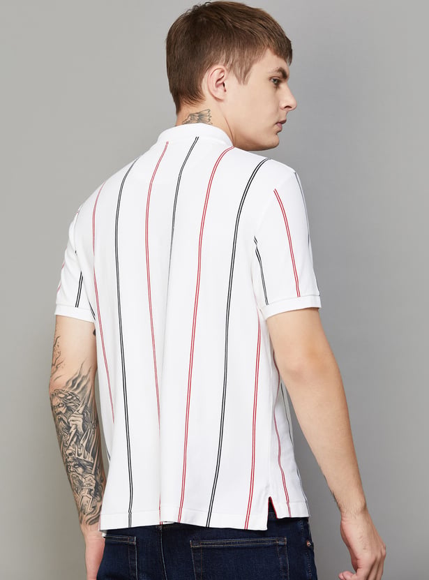 US POLO ASSN Striped Polo T-shirt