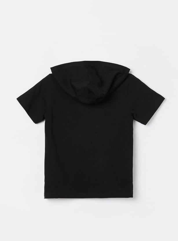 FAME FOREVER Boys Spiderman Sequin T-shirt