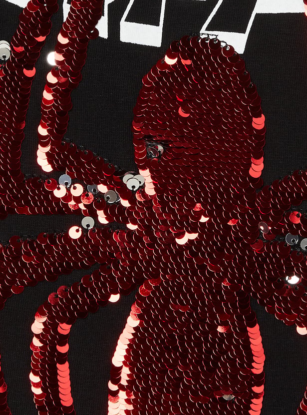 FAME FOREVER Boys Spiderman Sequin T-shirt
