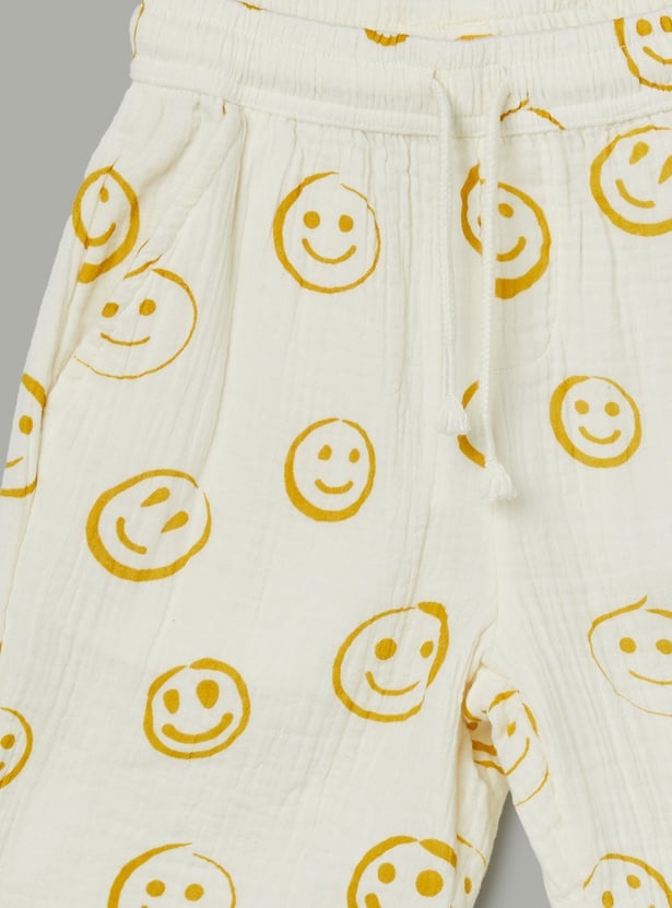 FAME FOREVER Boys Graphic Print Shorts