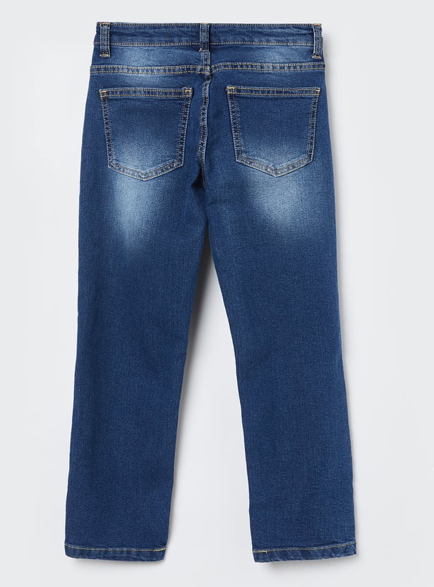 FAME FOREVER Boys Washed Jeans