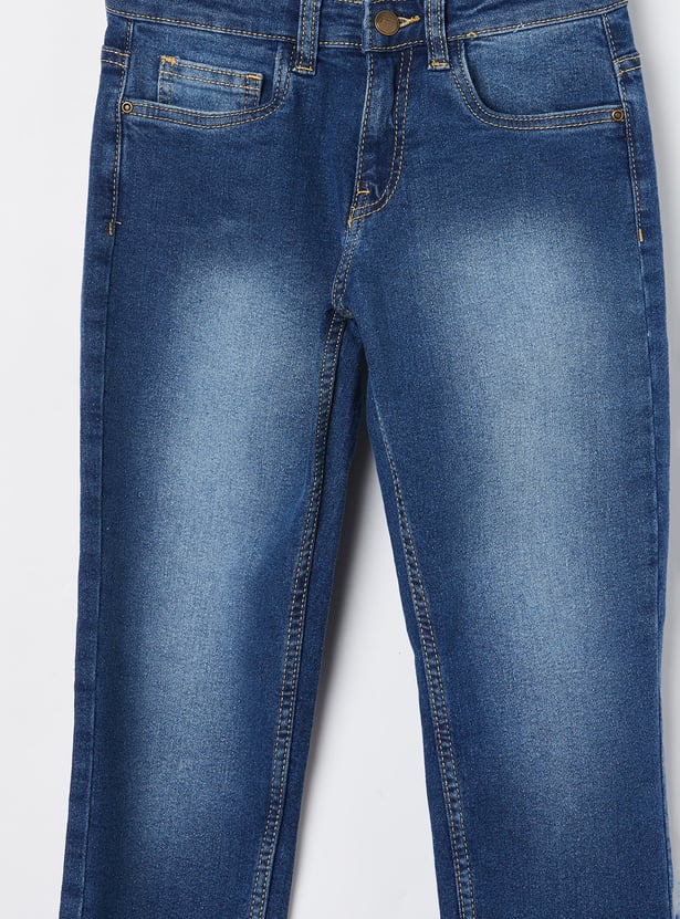 FAME FOREVER Boys Washed Jeans