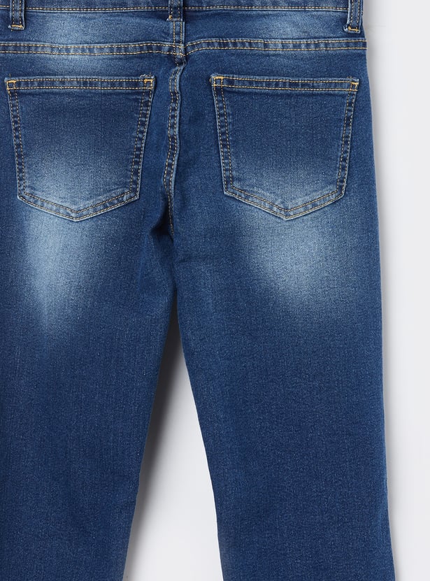FAME FOREVER Boys Washed Jeans