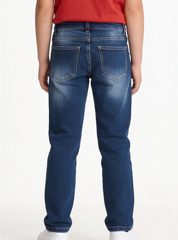 FAME FOREVER Boys Washed Jeans