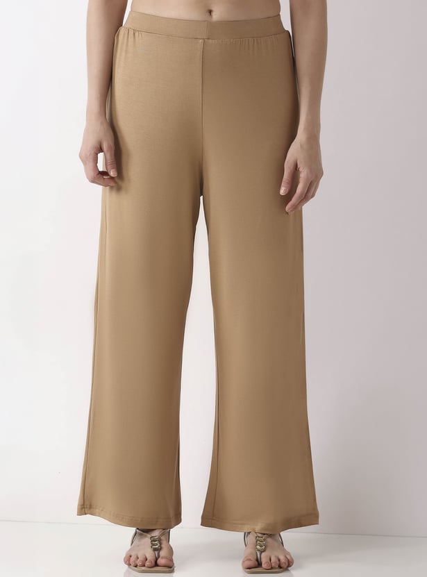 BIBA Solid Palazzos