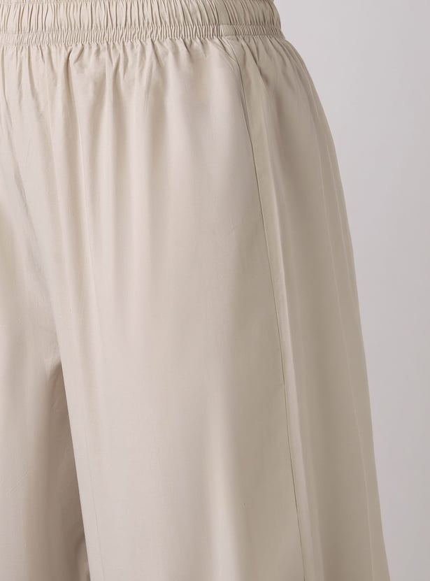 BIBA Solid Salwar Pants