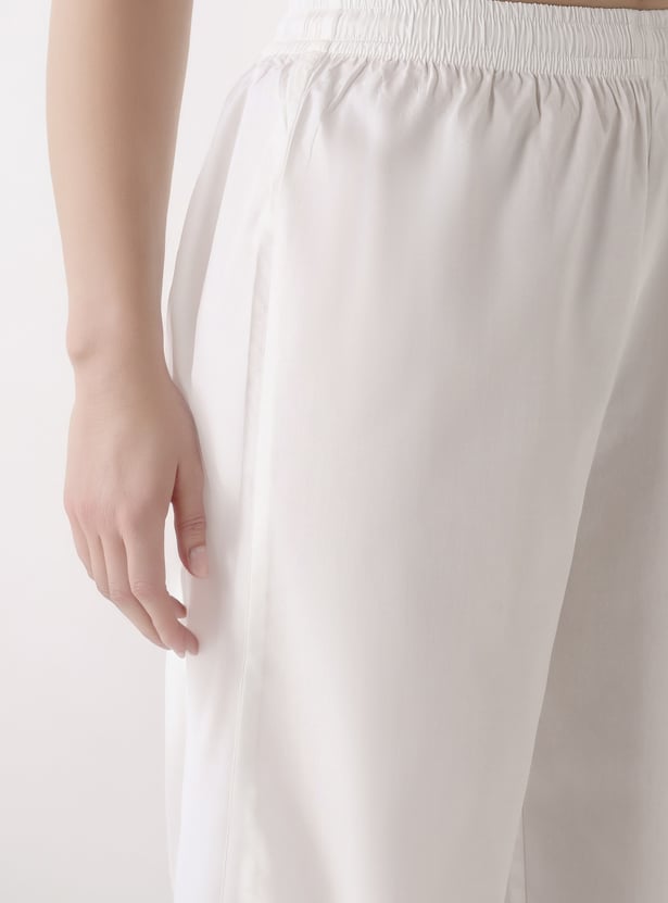 BIBA Solid Salwar Pants