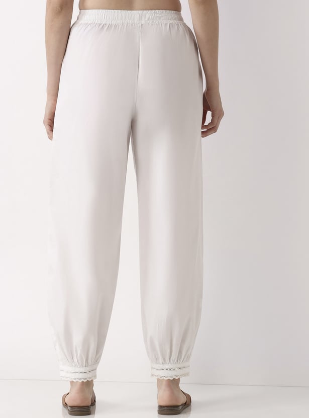 BIBA Solid Salwar Pants